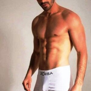 Zorba art 130 - Boxer sin costura algodon lycra liso -