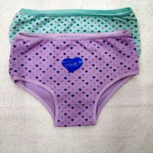 Milly Artiuclo 5512 - Bombacha nena basica estampa corazones -