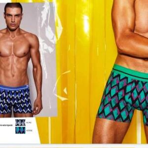 Xy art 1332 - Boxer algodon lycra estampado -