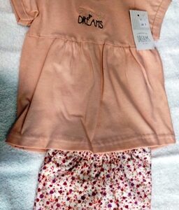 Dreams art 664 - conjunto nena remera y short -