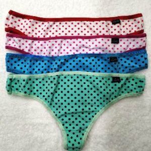 Lucia Articulo 2100 - Cola less algodón estampada -