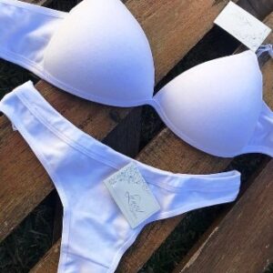 Le Naif art 416 - Conjunto lycra y alg. triangulo tasa soft c/vedetina lisa -