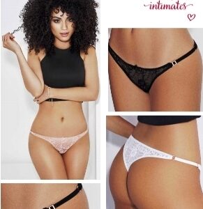 Kaury art P 15 - Pack x 3 cola less ajustable de encaje -