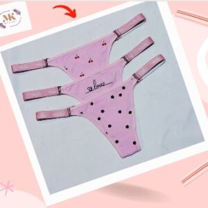 Meraki art 4008 - Colaless algodon rosa estampada elastico ancho -
