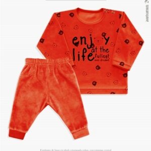 Dreams art 446 - Conjunto BB plush estampa ositos, estampado central, varón -