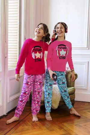 Piache Piu art 522/2 - Pijama nena polydon con estampa -
