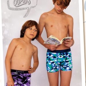 Marey art 5008 - Boxer niño algodon y lycra camuflado -