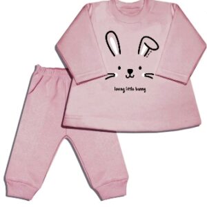 Dreams art 732 - Conjunto BB frisa, buzo estampado central, de nena -
