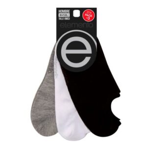 Elemento art 014 - Invisible alta pack x 3 hombre -