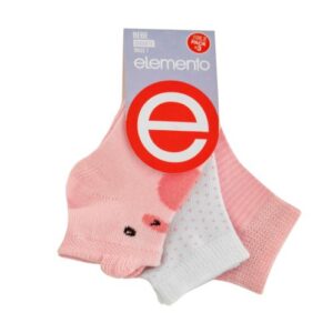 Elemento art 108 - Soquete BB pack x 3 estampado -