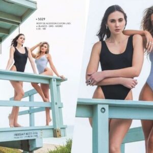 Lody art 5329 - Body de algodon con lycra liso -
