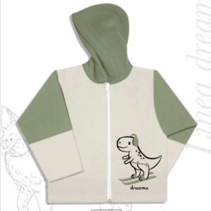 Dreams art 557 - Campera bebé frisa, combinada, estampada, varón -