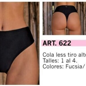 Kaury art M 622 - Cola Less Tiro Alto de Tricot -