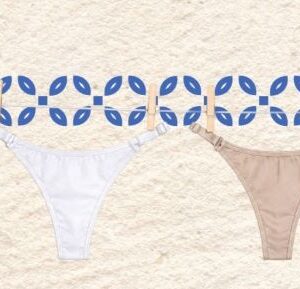 Piache piu art 3171 - Pack x 3 cola less regulable algodon lycra -